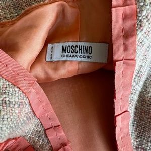 Beige, Coral, Moschino Cheap and Chic Dress